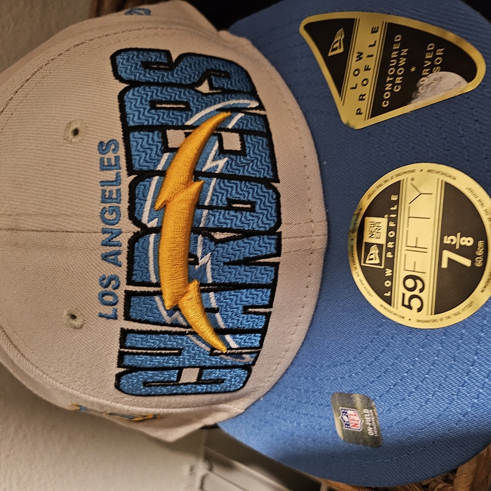 New Era Los Angeles Chargers Hat - Gray and Blue